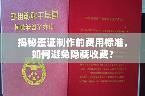 突泉揭秘签证制作的费用标准，如何避免隐藏收费？