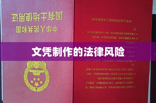 突泉文凭制作的法律风险