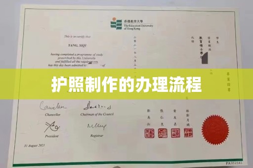 突泉护照制作的办理流程