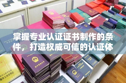突泉掌握专业认证证书制作的条件，打造权威可信的认证体系