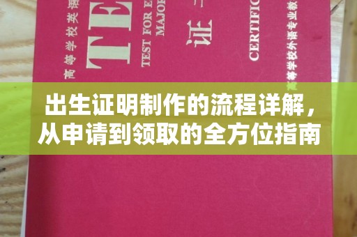 突泉出生证明制作的流程详解，从申请到领取的全方位指南