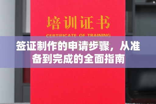 突泉签证制作的申请步骤，从准备到完成的全面指南