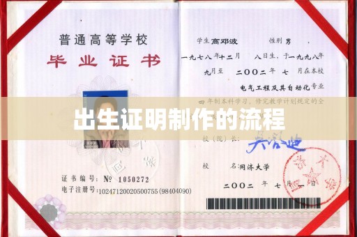 突泉出生证明制作的流程
